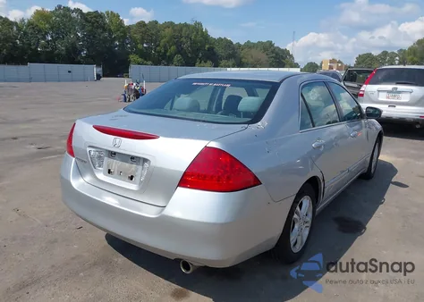 2007 Honda Accord 2.4 Se from USA, damaged, VIN 1HGCM56307A095486